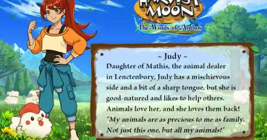 harvest moon winds of anthos judy introduction